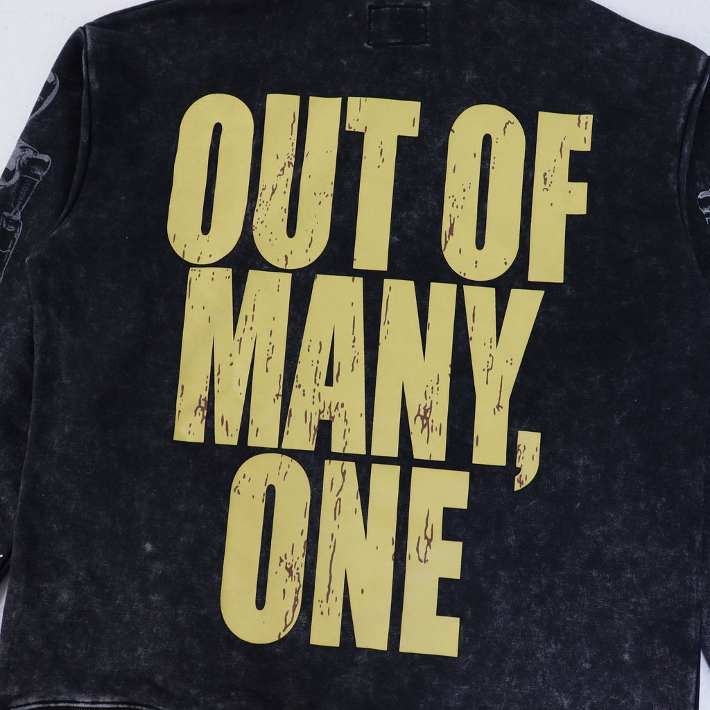 Godspeed Out of Many One Graphic Hoodie ¡ª back