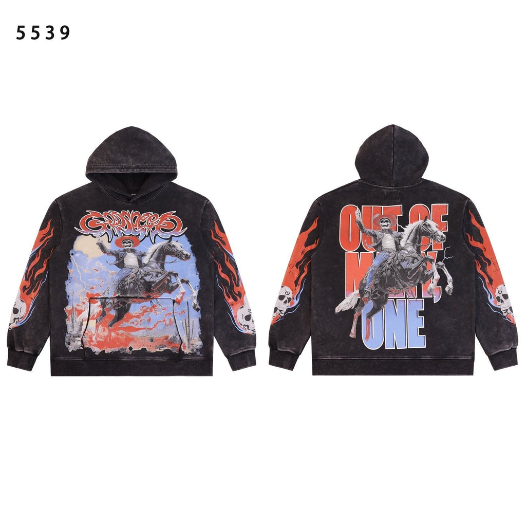 Godspeed Out of My Mind Cowboy Graphic Hoodie ¡ª hero