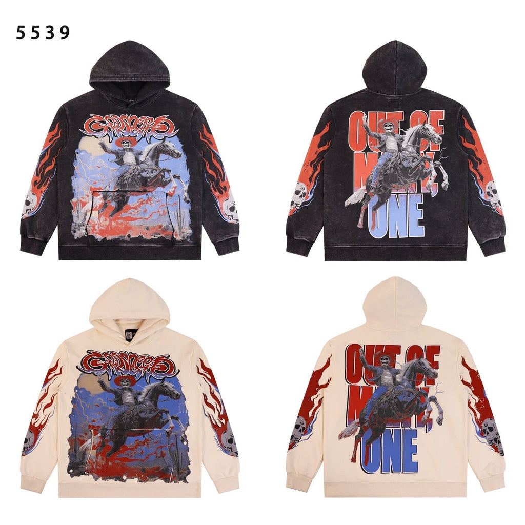 Godspeed Out of My Mind Cowboy Graphic Hoodie ¡ª comparison