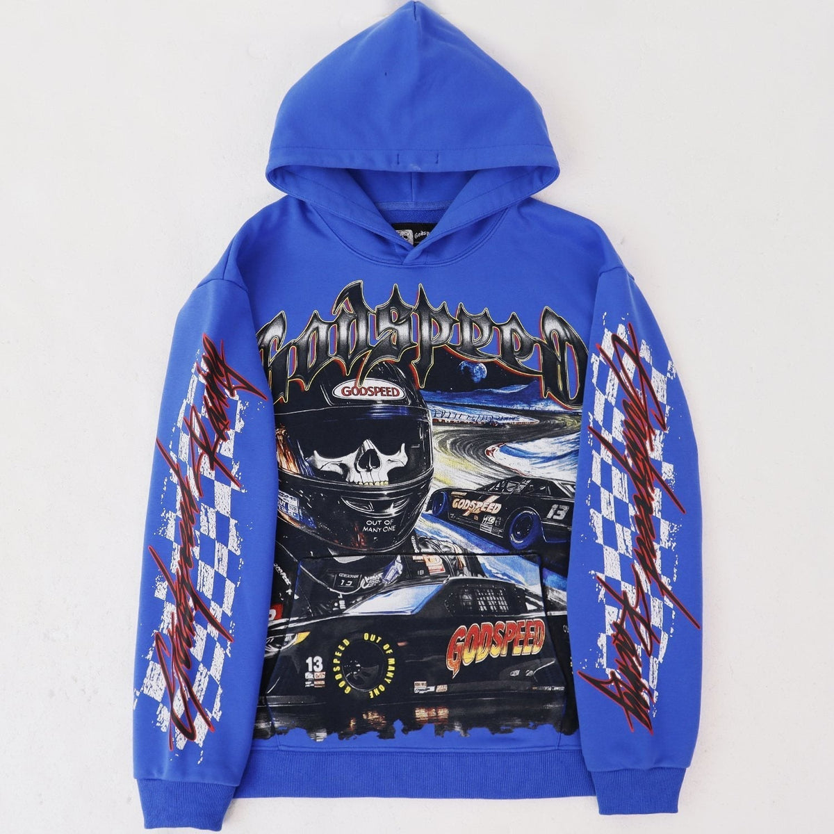 Godspeed Racing Graphic Washed Hoodie ¡ª hero