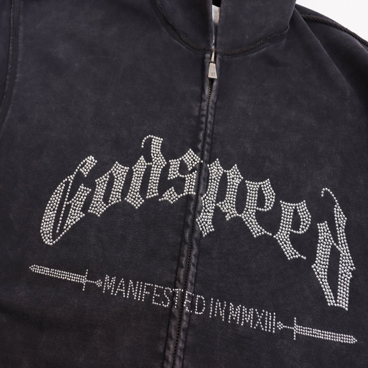 Godspeed E Pluribus Unum Eagle Zip Hoodie ¡ª detail