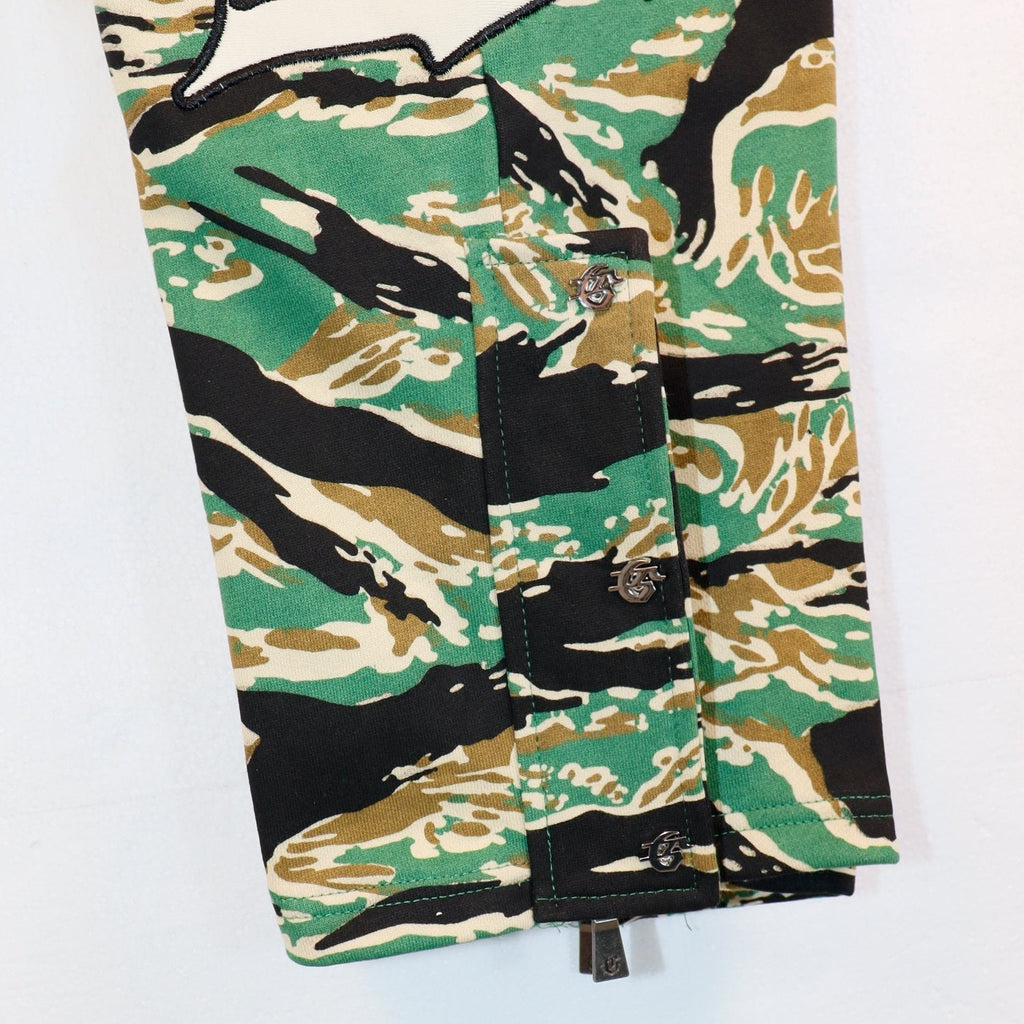 Godspeed Camo Embroidered Hoodie & Pants Matching Set ¡ª detail