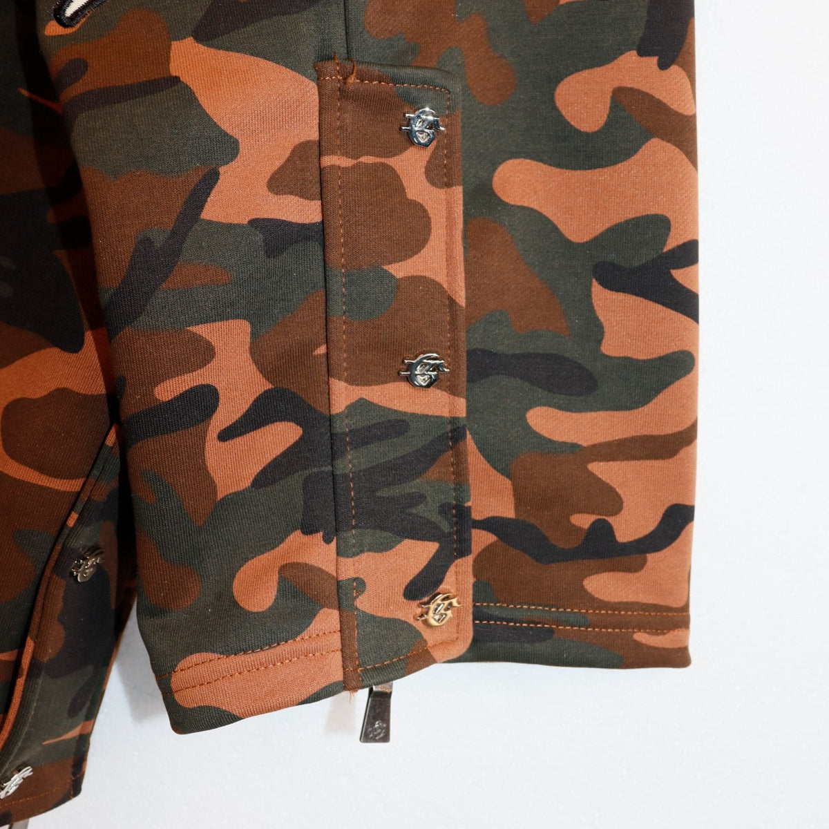 Godspeed Camo Embroidered Hoodie & Pants Matching Set ¡ª detail