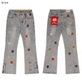 Godspeed Embroidered Flared Jeans ¡ª hero