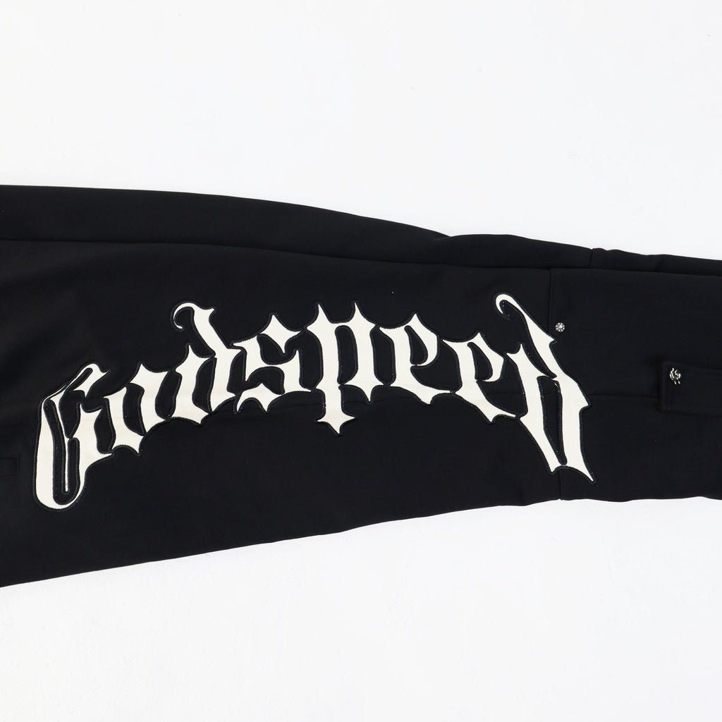 Godspeed White Gothic Zip Hoodie & Jogger Matching Set ¡ª detail