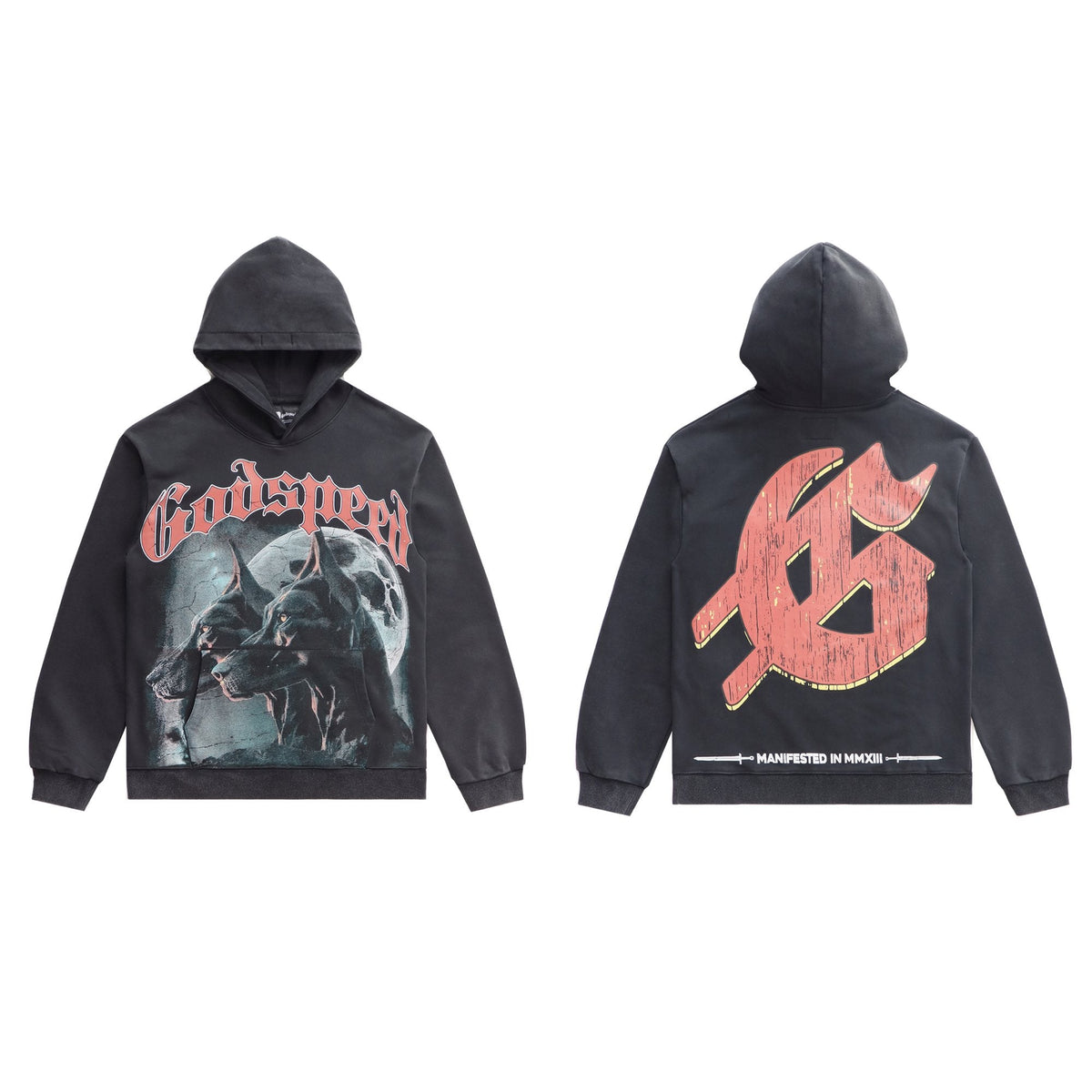 Godspeed Manifested Dog Graphic Hoodie ¡ª hero