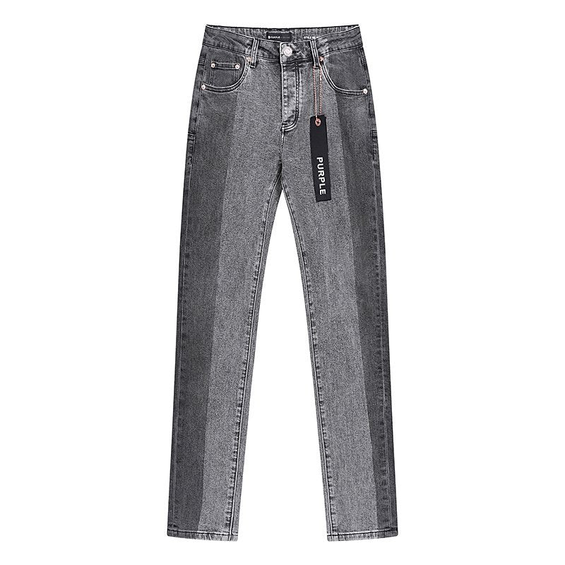 Purple Brand Gray Washed Jeans ¡ª front