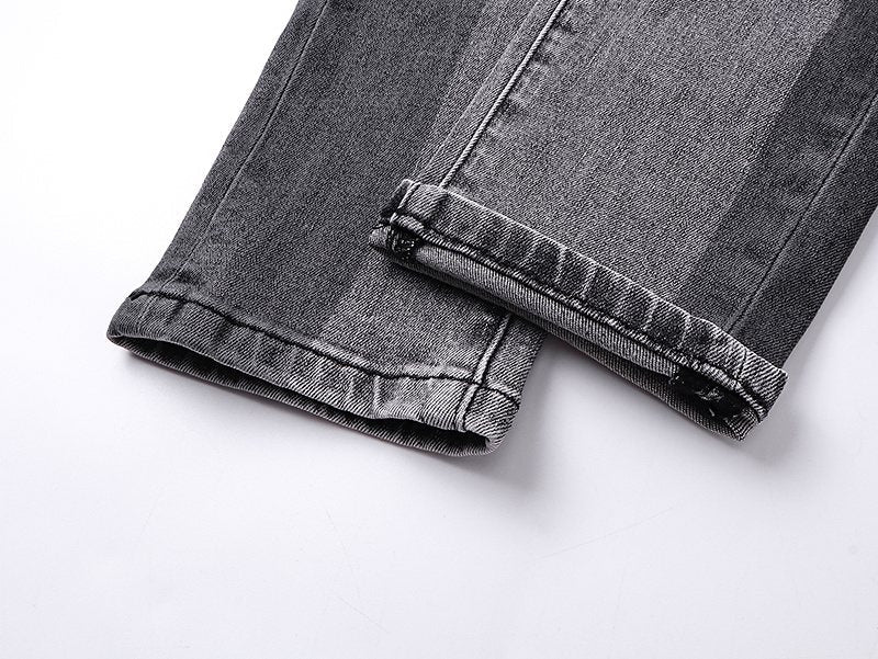 Purple Brand Gray Washed Jeans ¡ª detail