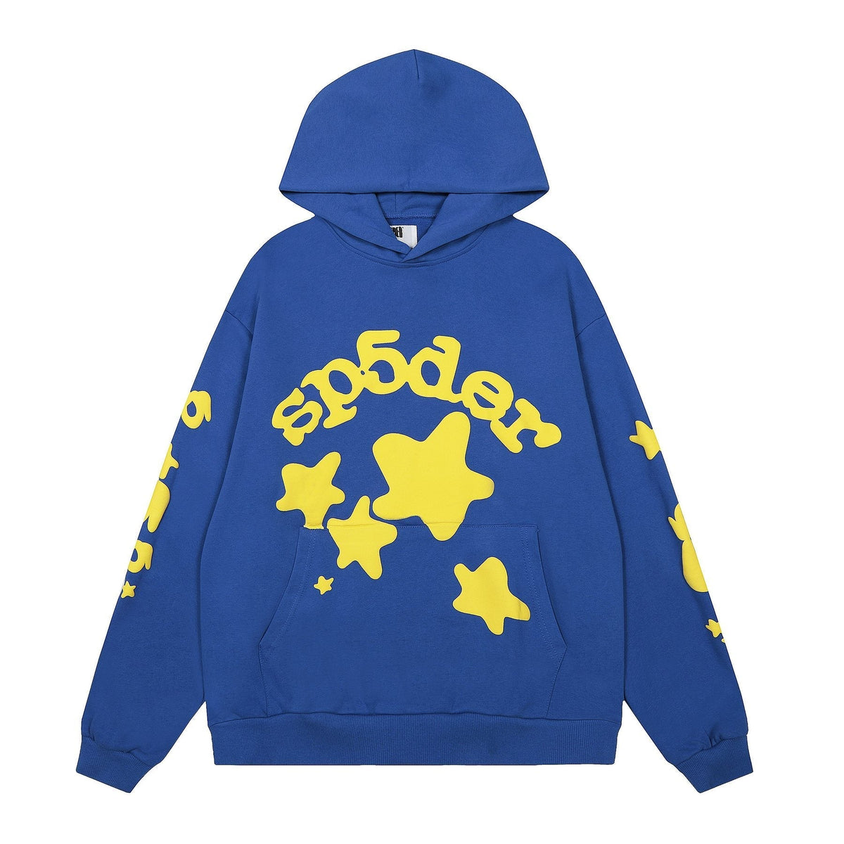 Sp5der Graphic Hoodie & Jogger Matching Set ¡ª front