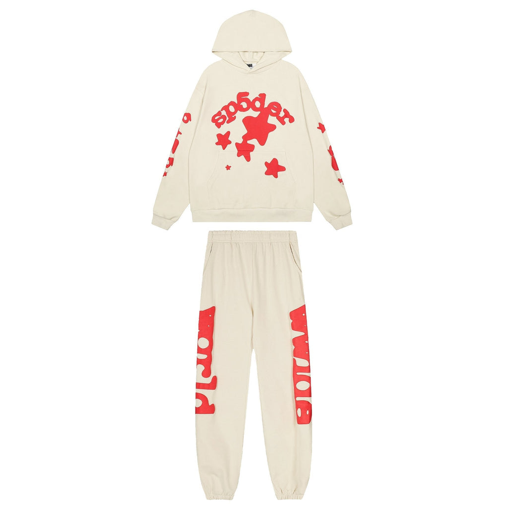 Sp5der Graphic Hoodie & Jogger Matching Set ¡ª hero
