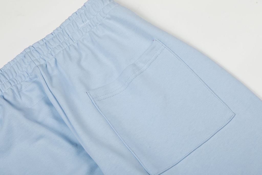 Sp5der Light Blue Spiderweb Hoodie & Sweatpants Matching Set ¡ª detail