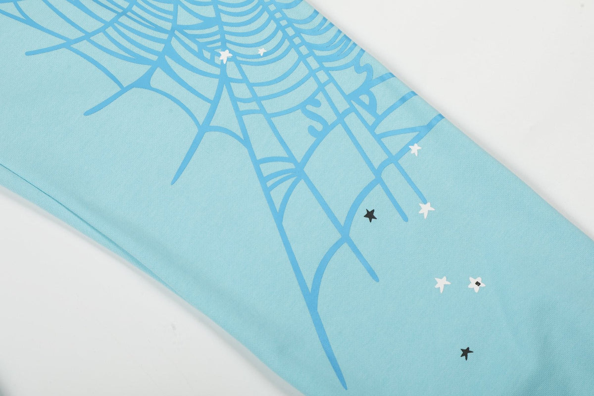 Sp5der Spiderweb Graphic Hoodie & Jogger Matching Set ¡ª detail