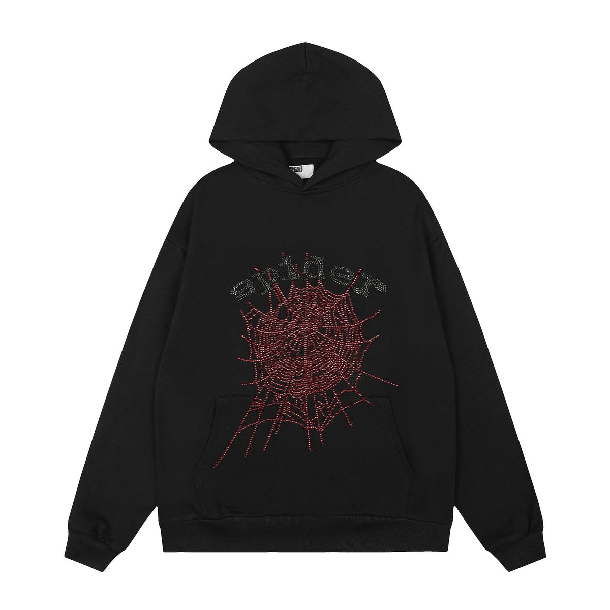 Sp5der Spider Web Graphic Hoodie & Sweatpants Set ¡ª front