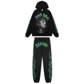 Sp5der Portrait Graphic Hoodie & Jogger Matching Set ¡ª hero