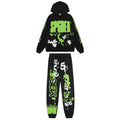 Sp5der Web Graphic Hoodie & Sweatpants Matching Set ¡ª hero