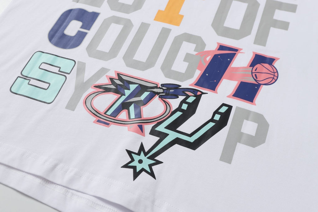THAT'S A AWFUL LOT OF COUGH SYRUP Front & Back Graphic T-Shirt ¡ª detail