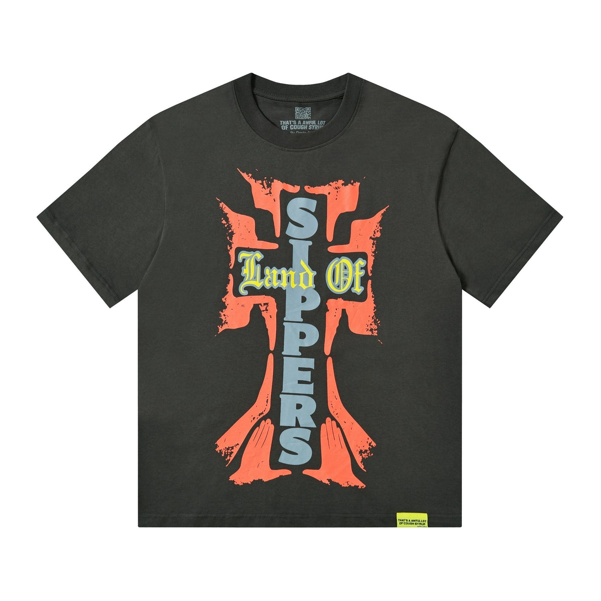 THAT'S A AWFUL LOT OF COUGH SYRUP Cross Graphic Short-Sleeve T-Shirt ¡ª hero