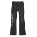 Purple Brand Black Washed Rhinestone Detail Jeans ¡ª hero