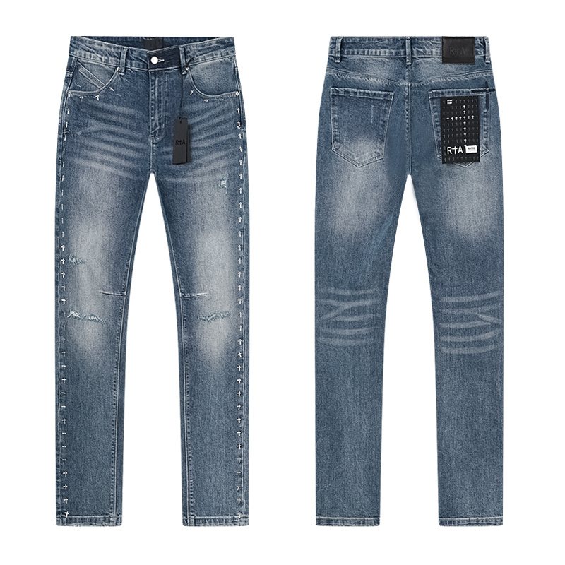 RTA Bryant Skinny Cross-Embellished Jeans ¡ª hero