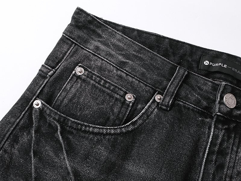 Purple Brand Washed Black Jeans ¡ª detail