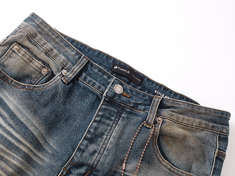 Purple Brand Distressed Flare Jeans ¡ª detail