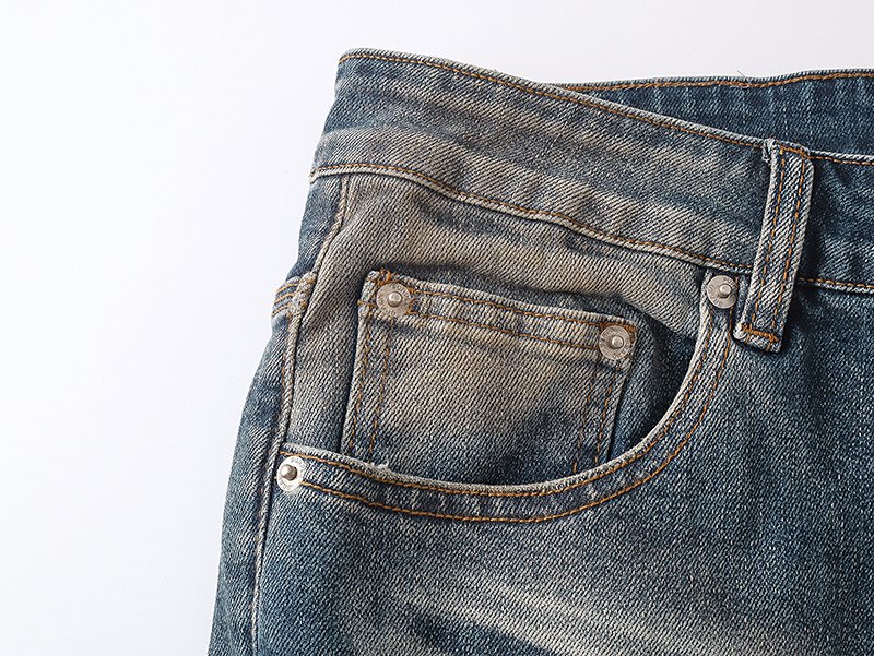 Purple Brand Distressed Flare Jeans ¡ª detail
