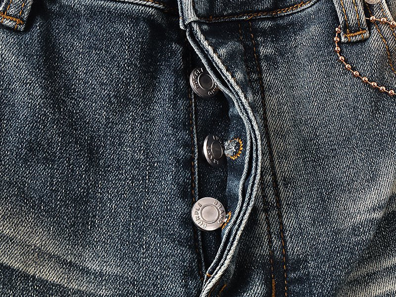 Purple Brand Distressed Flare Jeans ¡ª detail