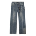 Purple Brand PU811 Washed Blue Distressed Straight-Leg Jeans ¡ª hero