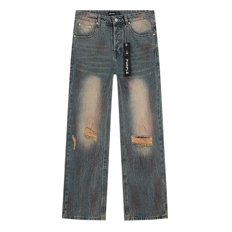 Purple Brand Distressed Blue Jeans ¡ª hero