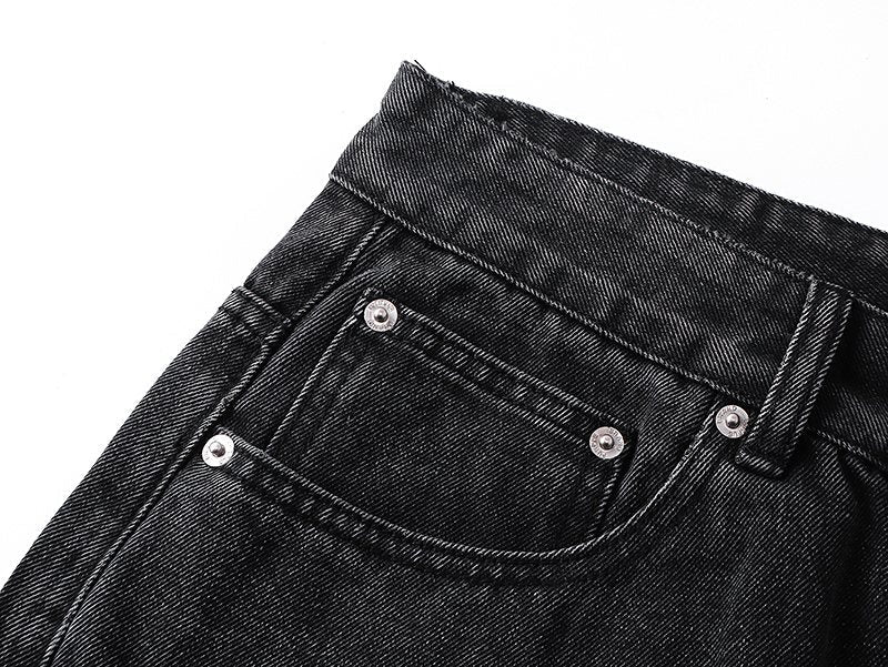 Purple Brand Black Starburst Wash Jeans ¡ª detail