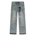 Purple Brand Light Blue Scribble Graphic Distressed Jeans ¡ª hero