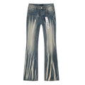 Purple Brand Blue Washed Flare Jeans ¡ª hero