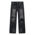 Purple Brand Black Washed Distressed Jeans ¡ª hero