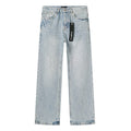 Purple Brand Light Blue Rhinestone Stripe Jeans ¡ª hero