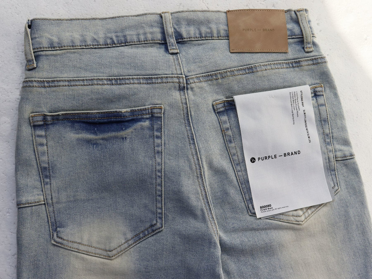 Purple Brand Sinners Graphic Skinny Jeans ¡ª back