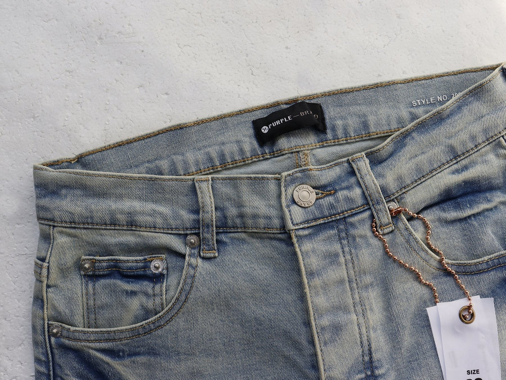Purple Brand Sinners Graphic Skinny Jeans ¡ª front