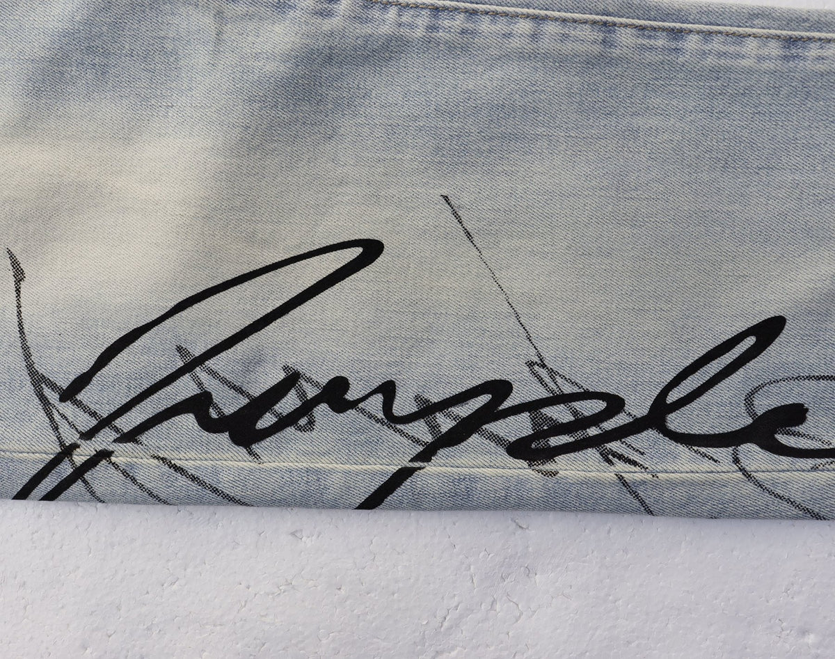 Purple Brand Sinners Graphic Skinny Jeans ¡ª detail