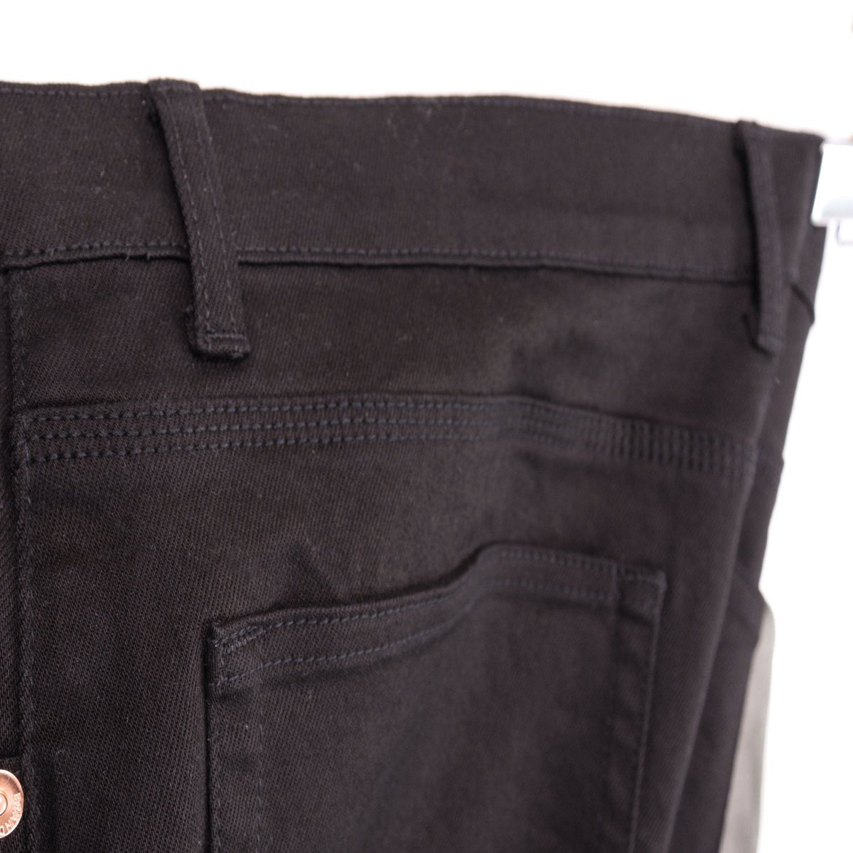 Purple Brand Washed Black Distressed Jeans ¡ª detail