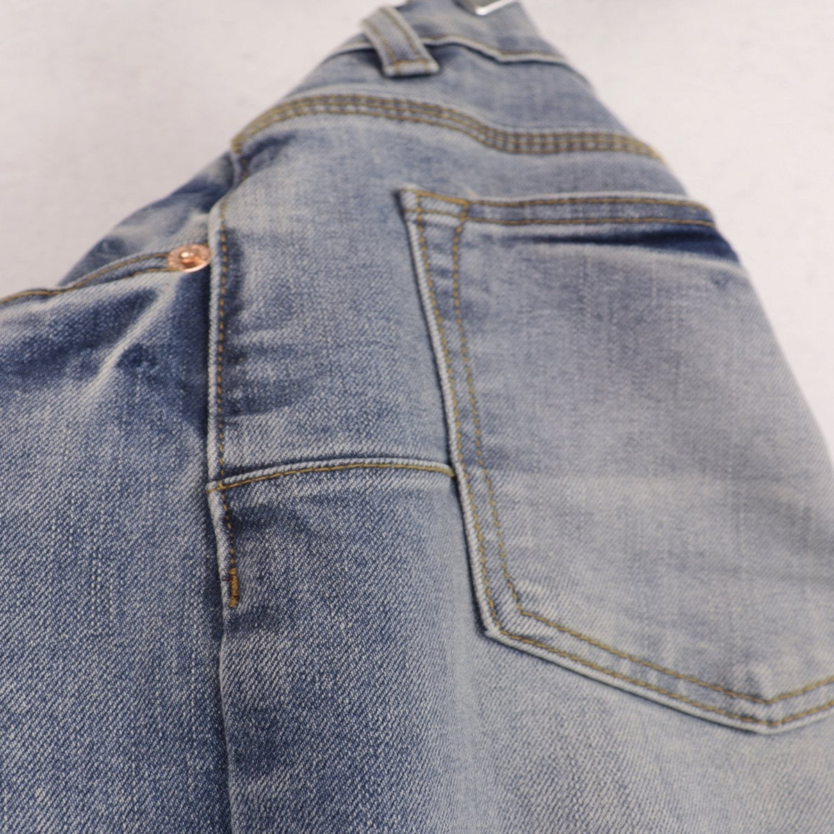 Purple Brand Light Blue Washed Jeans ¡ª detail