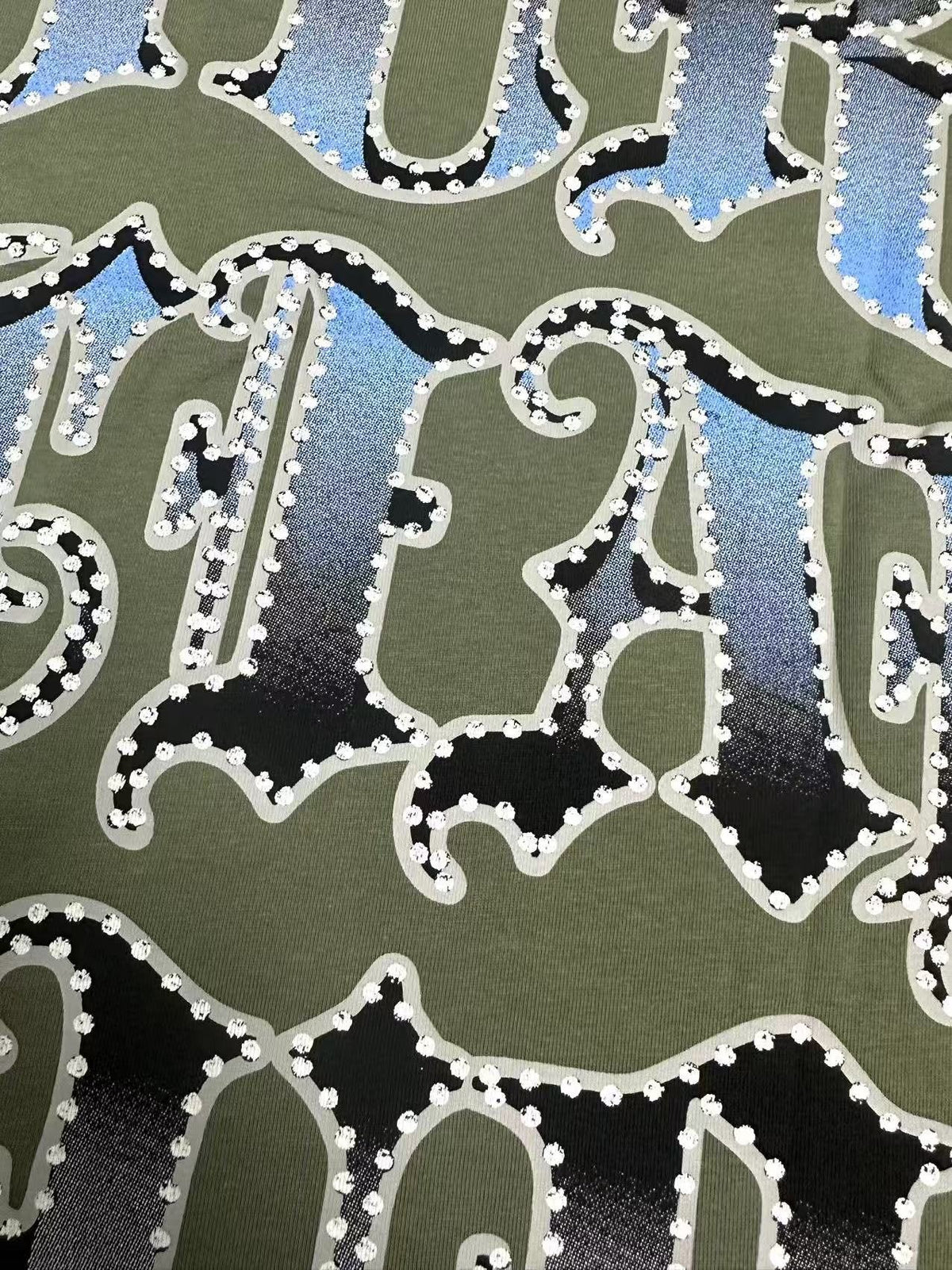 Godspeed Panther & Puck Your Society Graphic T-Shirt ¡ª detail