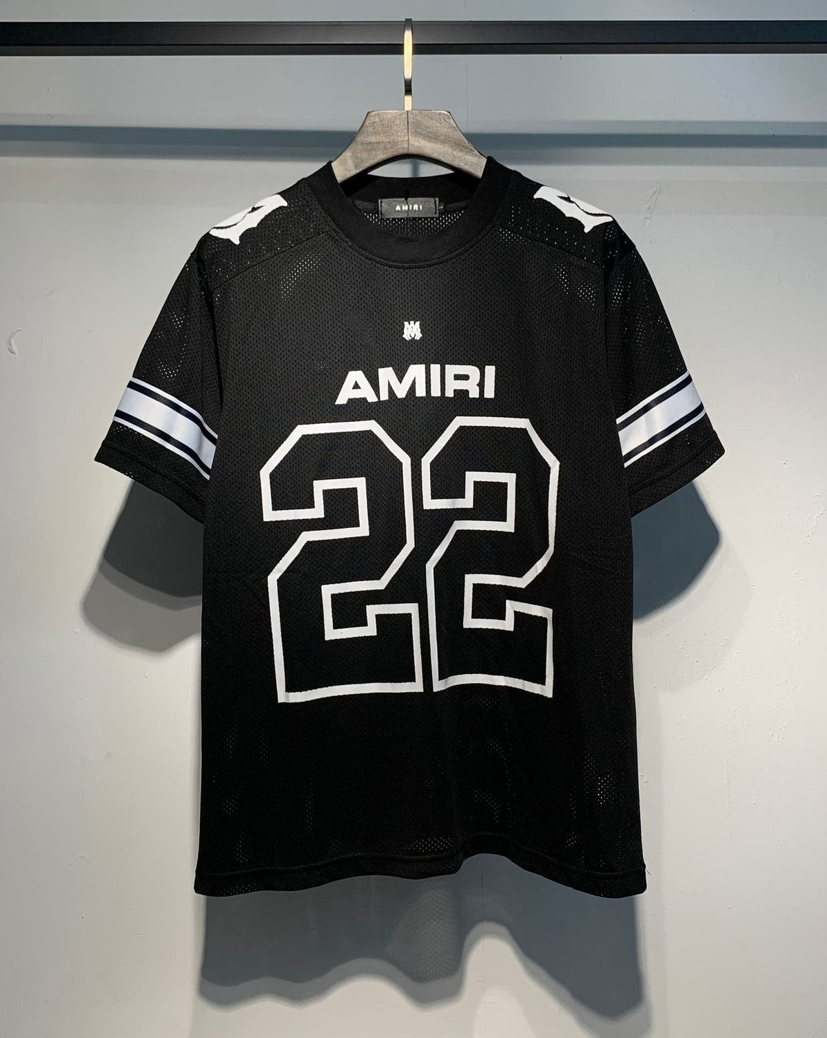 AMIRI 22 Number Jersey Short-Sleeve Set ¡ª front