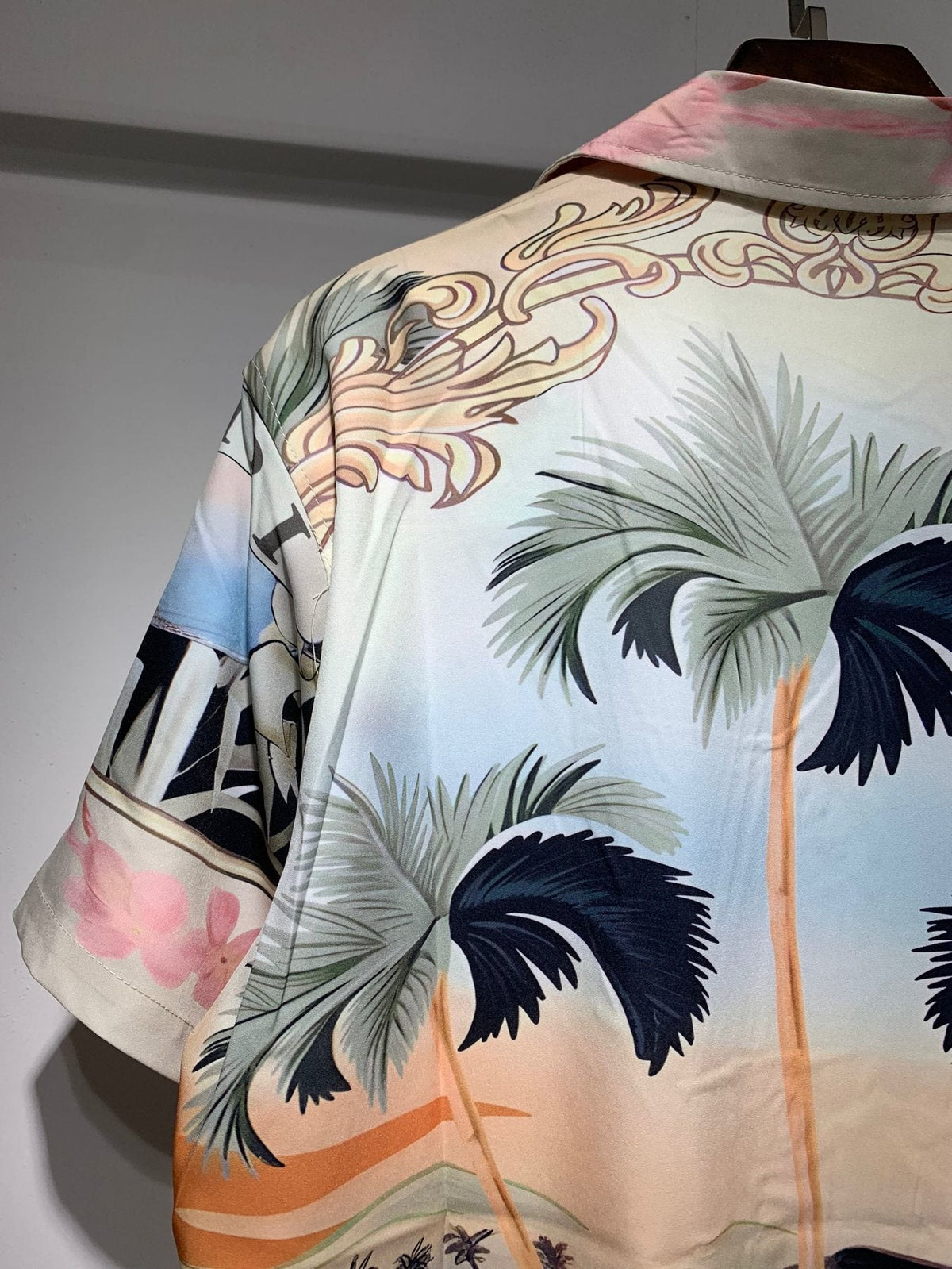 AMIRI Tropical Cherub Graphic Short-Sleeve Set ¡ª detail