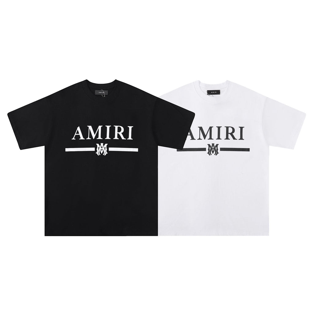AMIRI Bar Motif Graphic Short-Sleeve T-Shirt ¡ª comparison