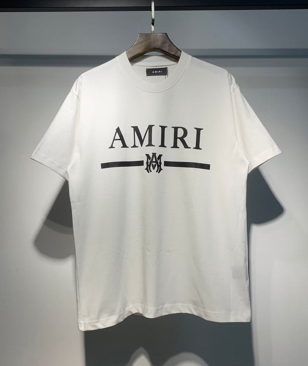 AMIRI Bar Motif Graphic Short-Sleeve T-Shirt ¡ª front
