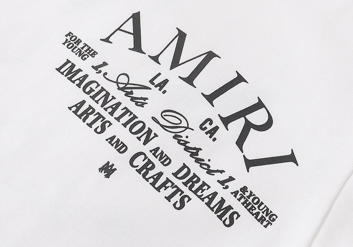 AMIRI Typography Graphic T-Shirt ¡ª detail