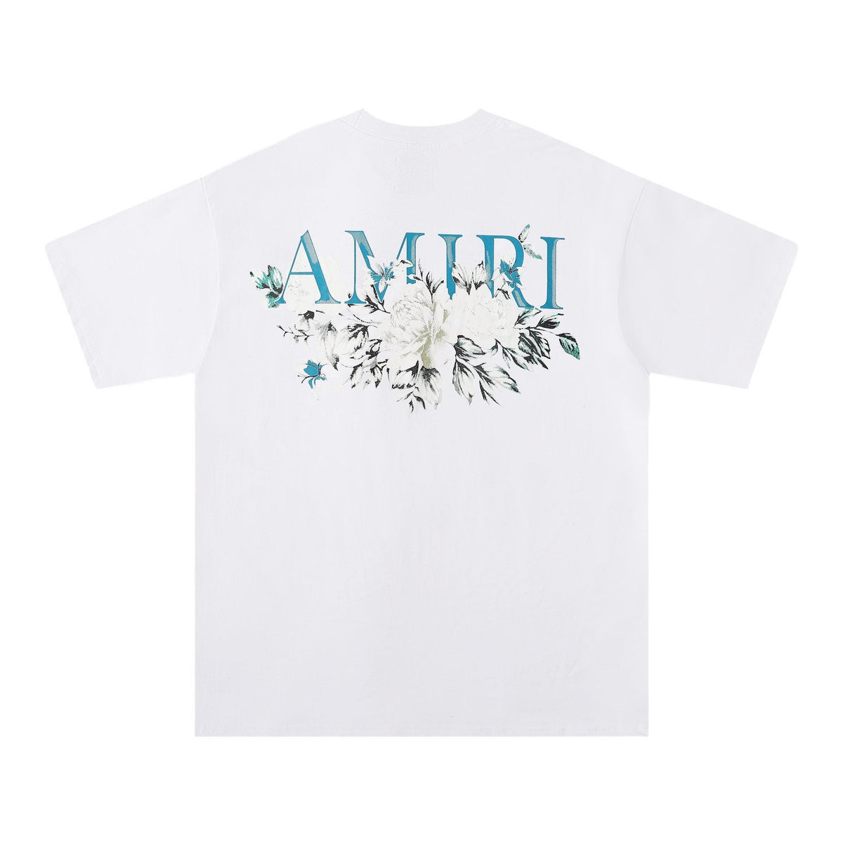 AMIRI Floral Graphic Short-Sleeve T-Shirt ¡ª back