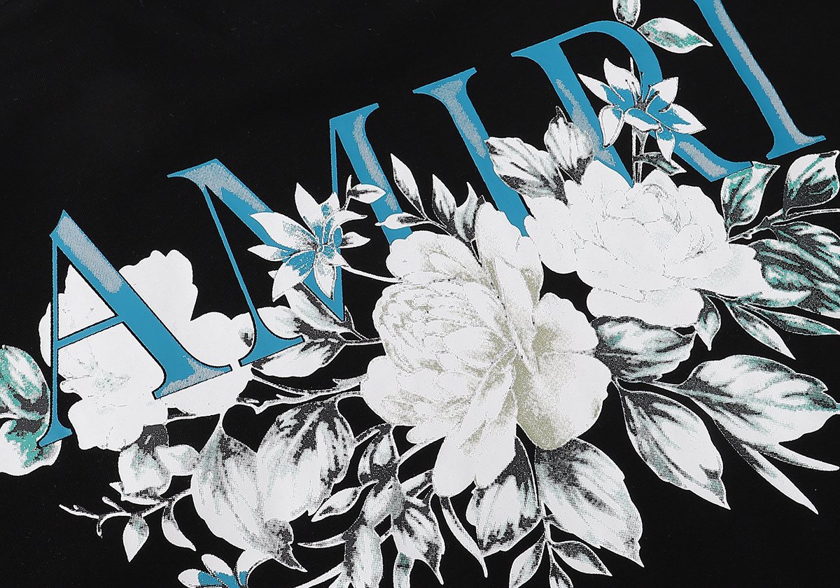 AMIRI Floral Graphic Short-Sleeve T-Shirt ¡ª detail
