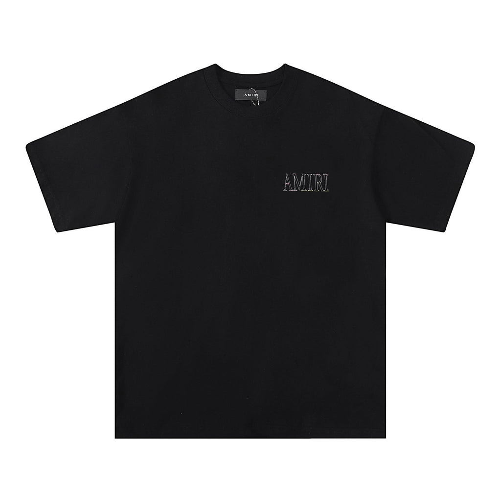 AMIRI Rainbow Bandana Back Graphic T-Shirt ¡ª front