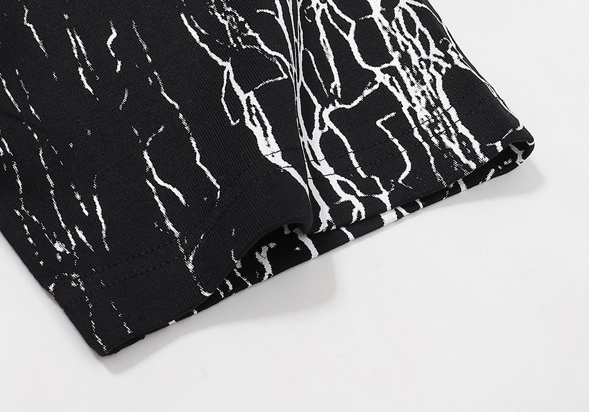 AMIRI Distressed Crackle Graphic T-Shirt ¡ª detail