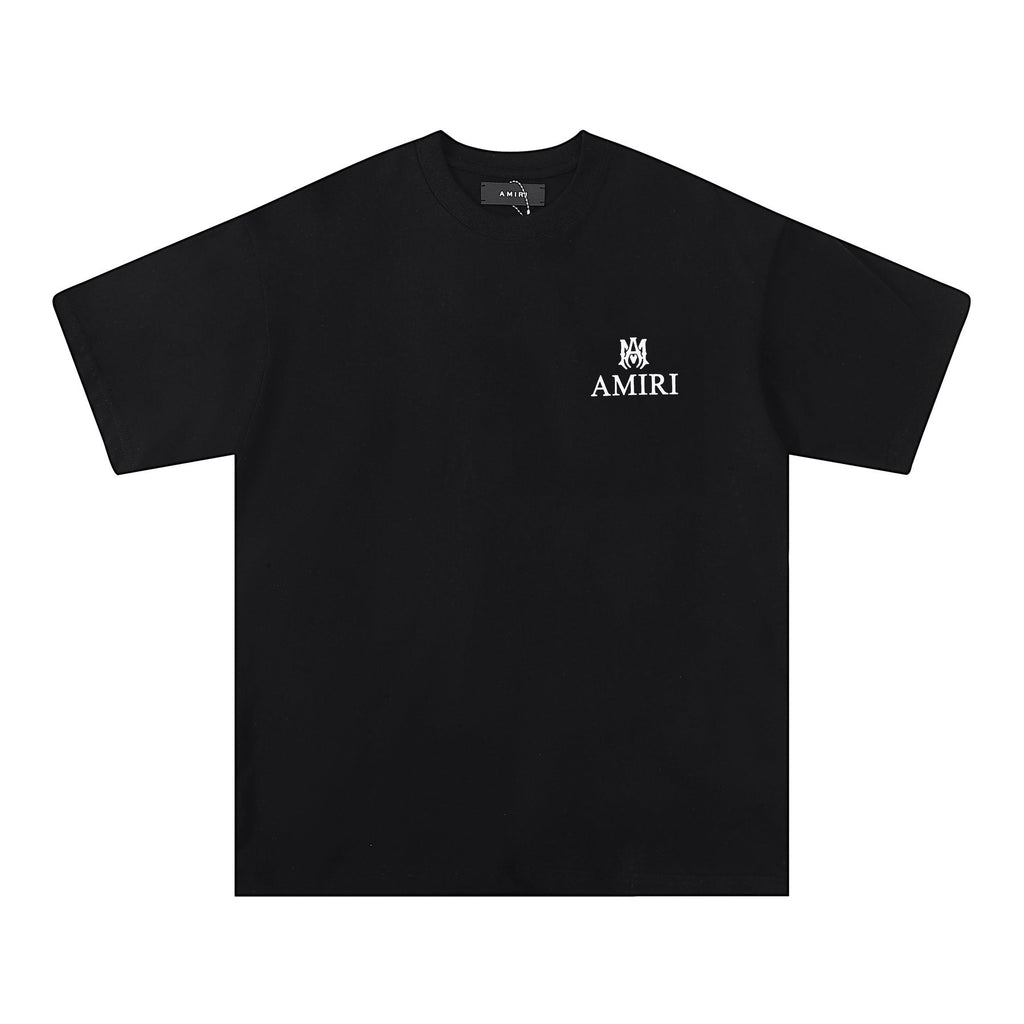 AMIRI Logo-Line Short-Sleeve T-Shirt ¡ª front